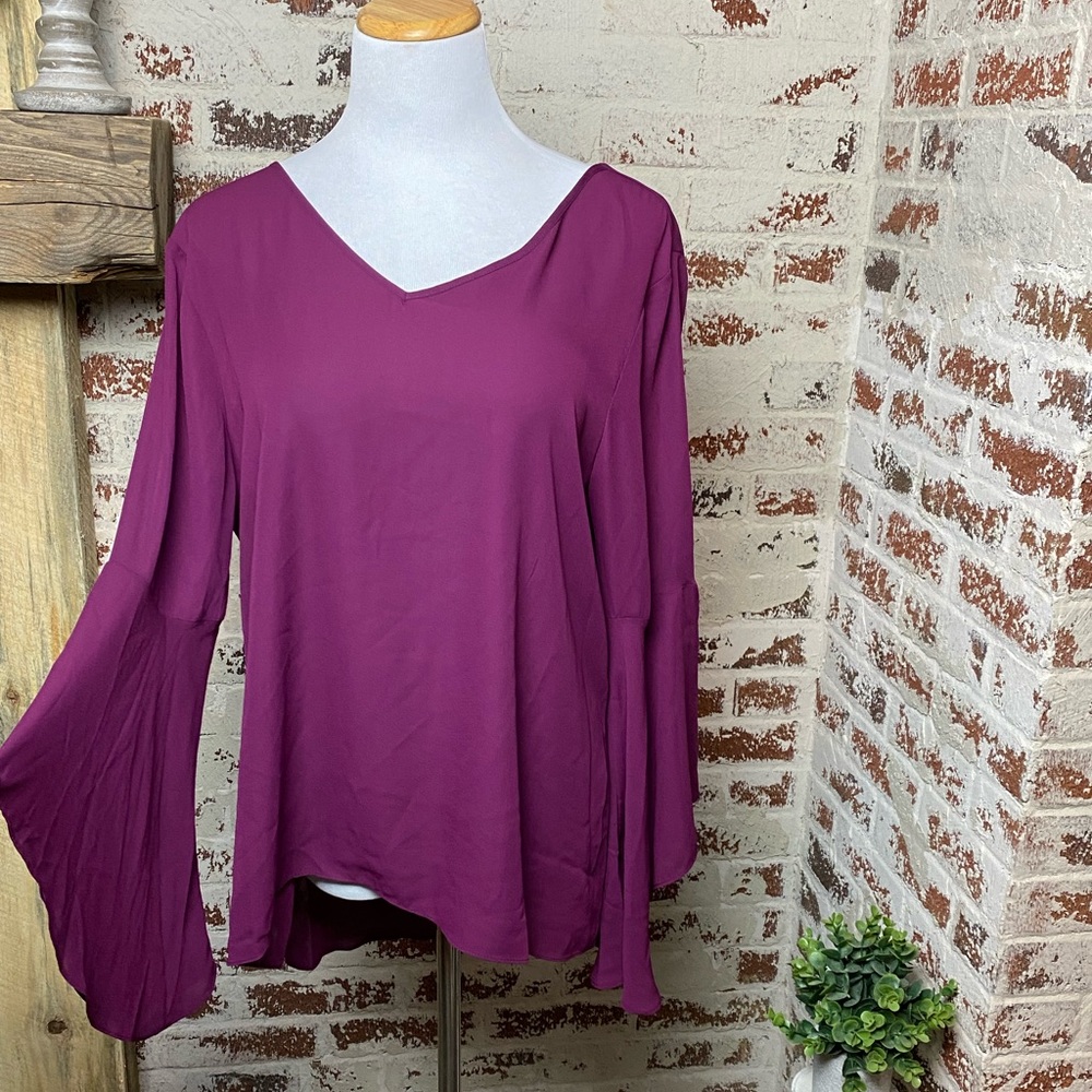 Purple blouse